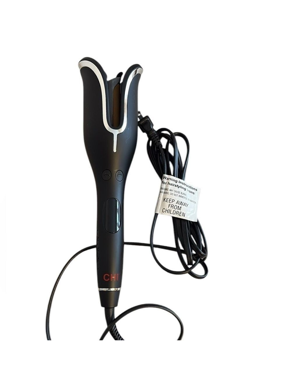 CHI Spin & Curl Ceramic Rotating Curler Black 1”